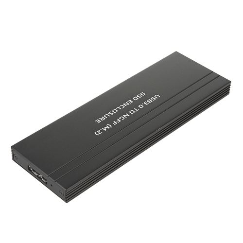 KALEA-INFORMATIQUE © - Boitier M2 vers USB3 (USB 3.0 SUPERSPEED) - Supporte  les 4 formats : 2230 / 2242 / 2260 / 2280 - Pour SSD - Montage et  connectique PC - Achat & prix