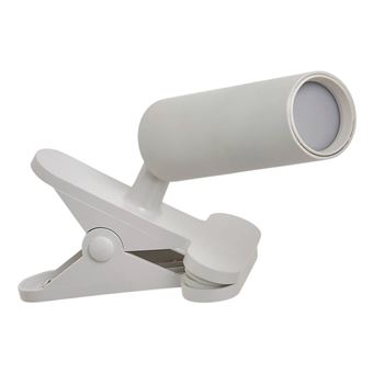 Smart System - Lampe LED Pince "Sans fil" 20cm Blanc - 1