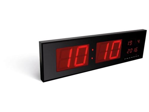 Perel Noir Horloge Murale Led - Image 3