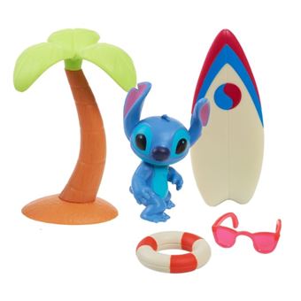 LILO STITCH PLAYSET HANG TEN STITCH 7 CM - 1