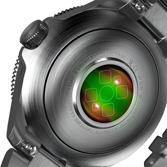 Montre Connectee ScanWatch Nova Suivi Sante Autonomie 30j Étanche 100m Withings Noir