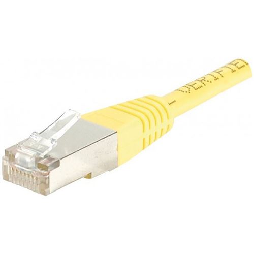 GOOBAY  50166 c&acirc;ble de r&eacute;seau Jaune 2 m Cat5e F/UTP (FTP) - Neuf