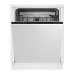 Beko Atlantis BLVI73F - Lave-vaisselle - encastrable - hauteur : 82 cm - noir mat