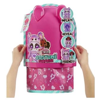 L.O.L. Surprise - Poupée Tweens Costume - Houps Cutie - Poupée de 17cm + animal gonflable - Surprise a découvrir - 4 modeles a colle - 1