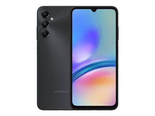 Samsung Galaxy A05s - 4G smartphone - double SIM - RAM 4 Go / Mémoire interne 128 Go - microSD slot - Écran LCD - 6.7 - 2400 x 1080 pixels - 3 x caméras arrière 50 MP, 2 MP, 2 MP - front camera 13 MP - noir