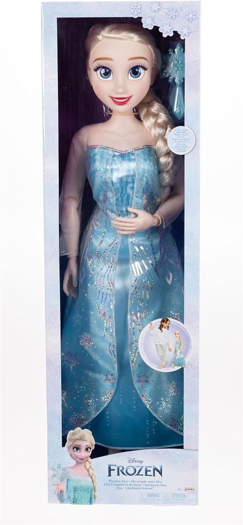 Non Communiqué Rose Poupée Elsa La Reine Des Neiges Géante 81 Cm