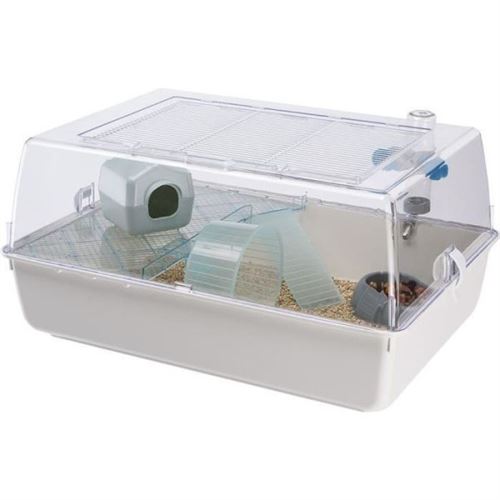 Meilleurs prix pour Cage pour hamster 55* 39* 27 cm Mini Duna he FERPLAST