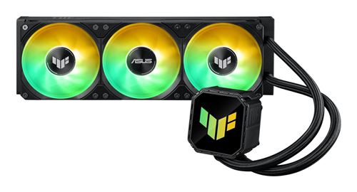 Non Communiqué Noir Asus Tuf Gaming Lc Iii 360 Argb - Système De Refroidissement Liquide De Processeur - Taille De Radiateur : 360 Mm - (Pour : Am4, Am5, Lga1851, Lga1700, Lga1200) - Cuivre - 120 Mm
