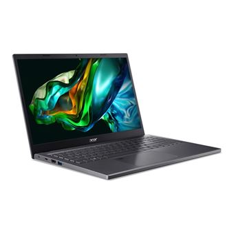 Acer Aspire 5 15 A515-48M - AMD Ryzen 7 - 7730U / jusqu'à 4.5 GHz - Win 11 Home - Radeon Graphics - 16 Go RAM - 512 Go SSD - 15.6" IPS 1920 x 1080 (Full HD) - Bluetooth, IEEE 802.11b, IEEE 802.11a, IEEE 802.11g, IEEE 802.11n, IEEE 802.11ac, IEEE 802.11ax