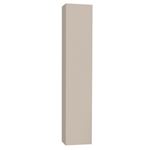 Colonne murale suspendue 1 porte beige façade relief à stries verticales - JANEIRO BEIGE - ALTOBUY