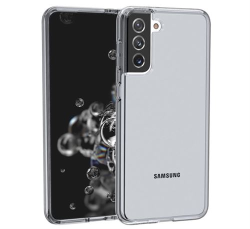 Casecentive - Coque Antichoc Samsung Galaxy S21 Plus - transparente fumée - 8720153793179