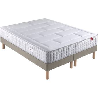 EPEDA Ensemble Matelas Sommier 180 x 200 Cedre 1820 + 2 sommiers