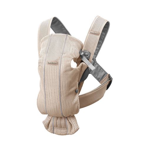 Porte-Bébé Mini Mesh 3D Rose Nacré - BABYBJÖRN - Rose