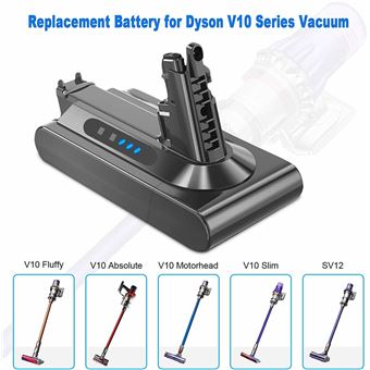 Batterie compatible pour aspirateur Dyson SV12 V10 Motorhead Pro