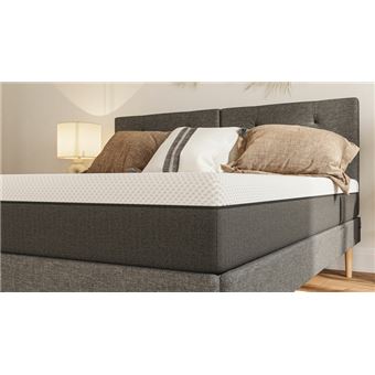 Matelas ressorts ensachés Emma Hybride - 140x190 cm - 25 cm d'épaisseur - Mémoire de forme