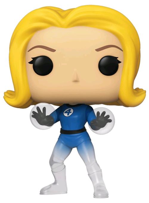 Figurine Funko Pop! N°567- Les Quatre Fantastiques - Femme Invisible