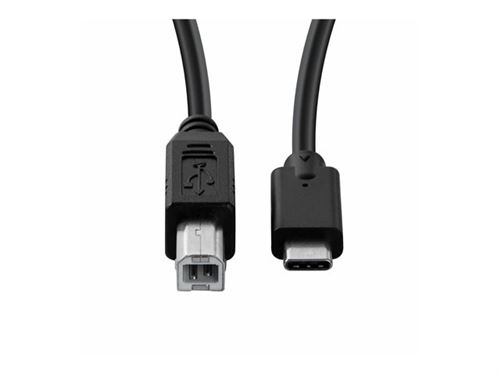 MicroConnect - Câble USB - 24 pin USB-C (M) pour USB type B (M) - USB 3.2 Gen 1 - 1.8 m - intérieur - noir