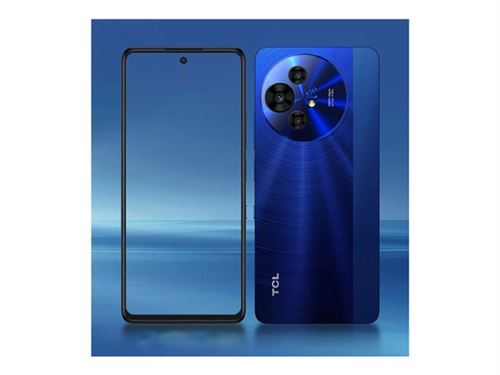 TCL 50 NXTPAPER - 5G smartphone - double SIM - RAM 8 Go / Mémoire interne 256 Go - microSD slot - 6.8 - 2460 x 1080 pixels (120 Hz) - 3 x caméras arrière 108 MP, 8 MP, 2 MP - front camera 8 MP - bleu nuit
