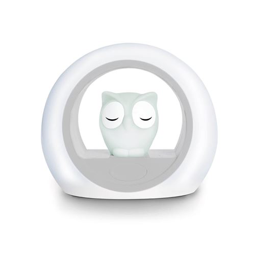 Veilleuse Lou le Hibou Anti-Pleurs - Gris Zazu