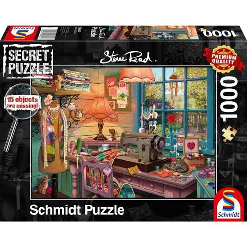 Non Communiqué Multicolore Puzzle Atelier De Couture, 1000 Pcs