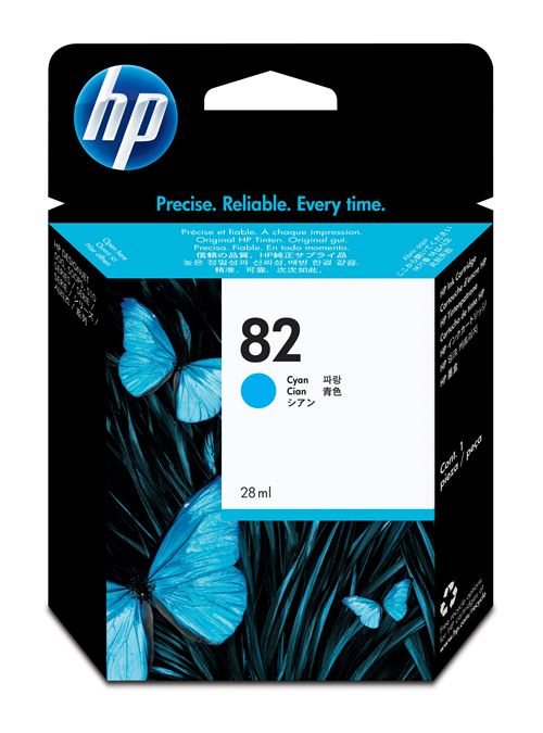 HP 82 - cyaan - origineel - inktcartridge