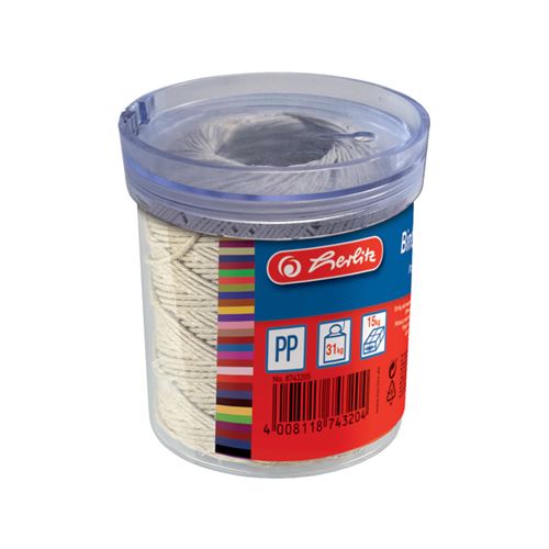 Herlitz Ficelle D'Emballage Dans Une Boîte Distributrice