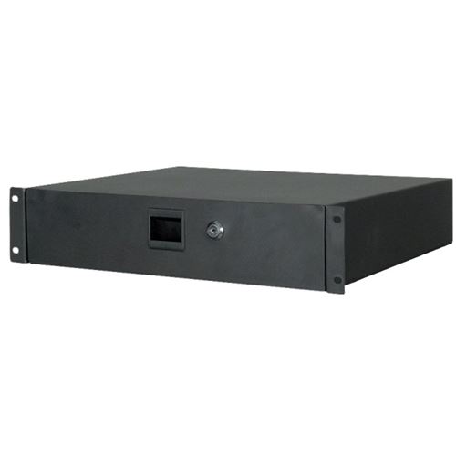 DAP Audio tiroir rackable 19'' 2U, avec serrure