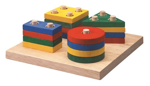 PlanToys - Geometric Sorting Board