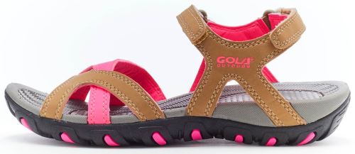 Gola Outdoor femmes Cedar Sandales en Marron & Rose ALP646FK [UK 7 EU 40]