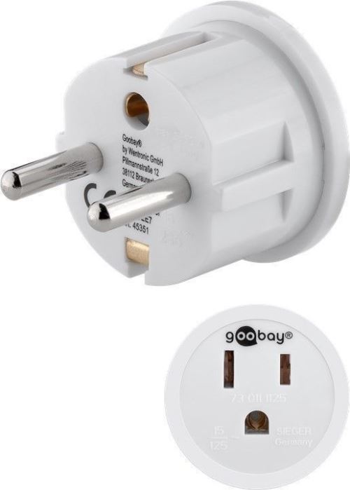 Adaptateur secteur USA/Japon vers Euro
