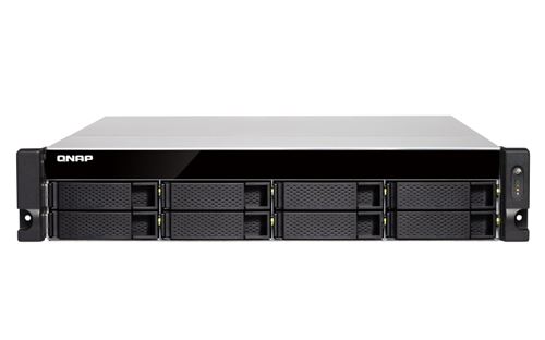 qnap ts-877xu-rp-1200-4g 2u 8bay rps 3.1 ghz 6c 4gb 2xgbe 2xusb3.1 noir