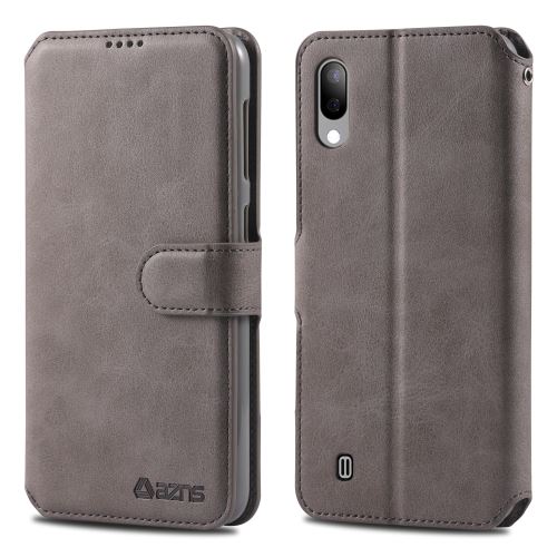 Etui en PU gris pour votre Samsung Galaxy A10