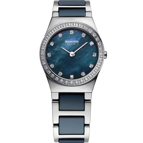 Bering Montre Femme, Mixte 32426-707 Bleu, nacre
