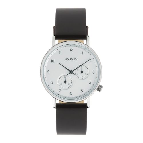 Komono Crafted Walther Nero montre KOM-W4002