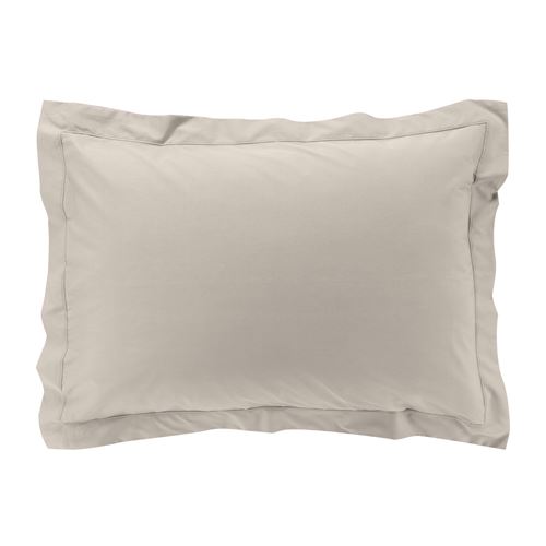 Taie d'oreiller 50 x 70 cm en percale uni 78 fils Lin Douceur d'Intérieur