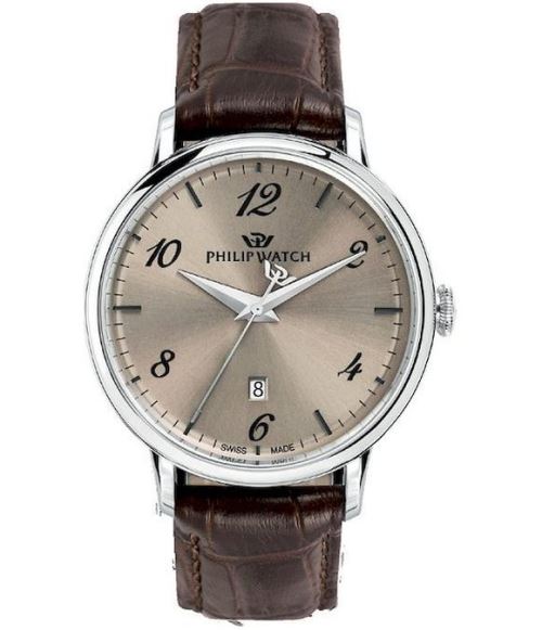 Philip Watch Montre Homme R8251595004 de couleur champagne,