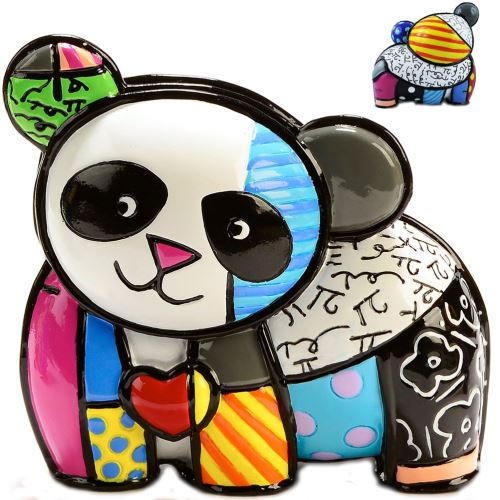 Petite Statuette Panda Britto