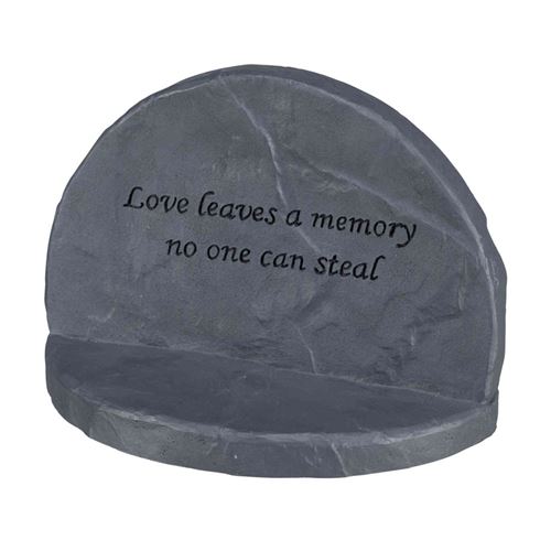 Pierre commémorative Love. 16 x 12 x 7 cm