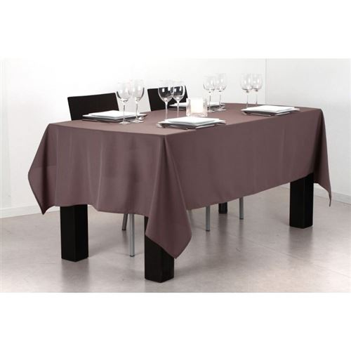 NAPPE ANTITACHE 140X240CM Marron