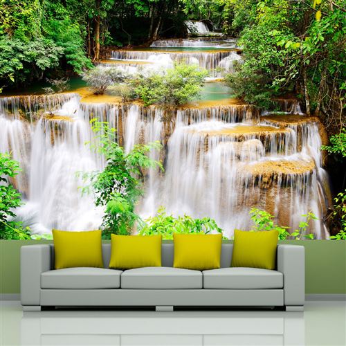 Papier peint Thai waterfall-Taille L 200 x H 140 cm