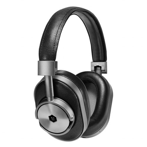 Master & Dynamic MW60 - Koptelefoon met micro - over oor - Bluetooth - draadloos - zwart, staalgrijs