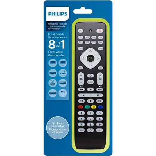 Philips Perfect Srp2018 - Télécommande Universelle - Infrarouge