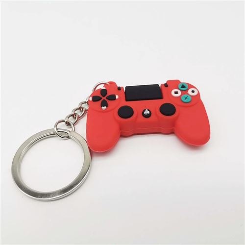 0€01 sur Porte-clés petit manette PS4 rouge - Porte clef - Achat & prix
