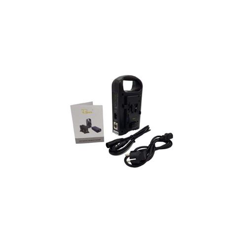 Rolux Dual Chargeur De Batterie V-mount Rl-2ks