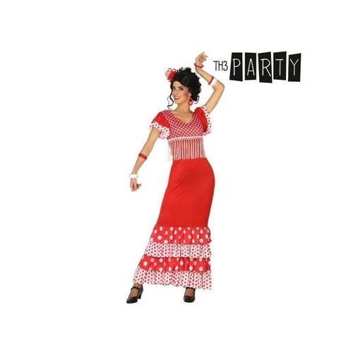 Déguisement pour Adultes Danseuse de flamenco Rouge (Taille M/L)