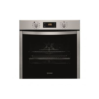 Indesit IFW 5844 P IX - Four - encastrable - niche - largeur : 56 cm - profondeur : 56 cm - hauteur : 60 cm - avec système auto-nettoyant - classe A+ - acier inoxydable - 1