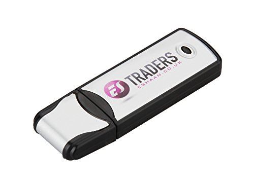 ES Traders H2TESTW Clé USB DE 16 Go de mémoire à Haute Vitesse 16 GB/UK-OB-16GB Noir