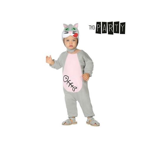 Déguisement pour Bébés Th3 Party Chaton (Taille 6-12 Mois)