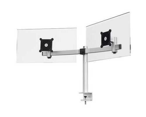 Non Communiqué Durable 508523 Support De Table Pour Écran 53,3 Cm (21) - 68,6 Cm (27) Rotatif, Inclinable, Réglable En Hauteur - Image 1
