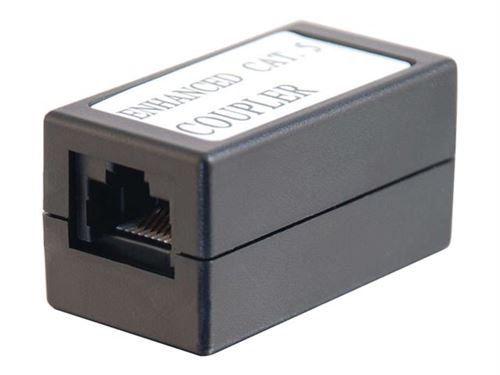 C2G In-line Modular Coupler - coupleur de téléphone - noir